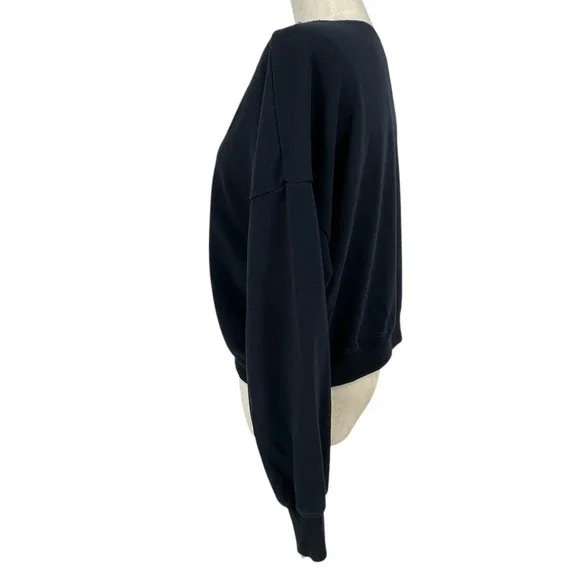 Hollister & Abercrombie Fitch‎ Blue Sweatshirt Size S Cozy Fleece Lined - Picture 2 of 8